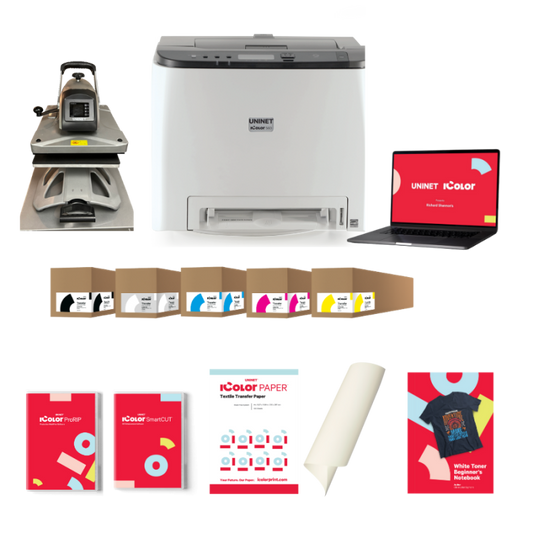 IColor™ 560 White Toner Transfer Printer 120V (WEB ECONOMY HEAT PRESS BUNDLE)