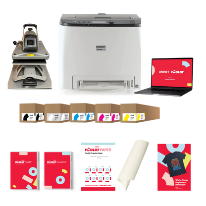 IColor™ 560 White Toner Transfer Printer 120V (WEB ECONOMY HEAT PRESS BUNDLE)