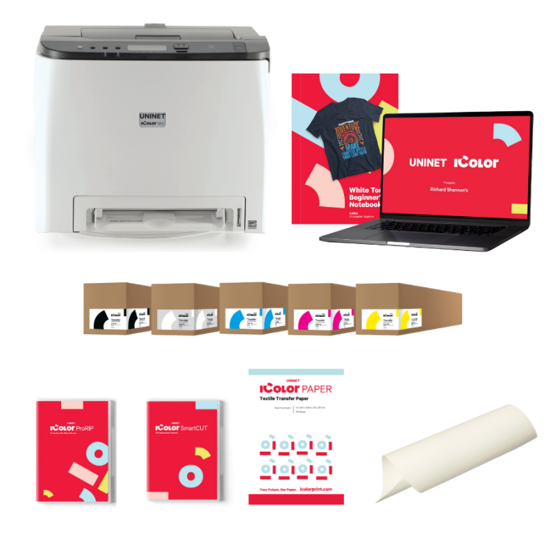 IColor™ 560 White Toner Transfer Printer 120V (WEB STARTER BUNDLE)